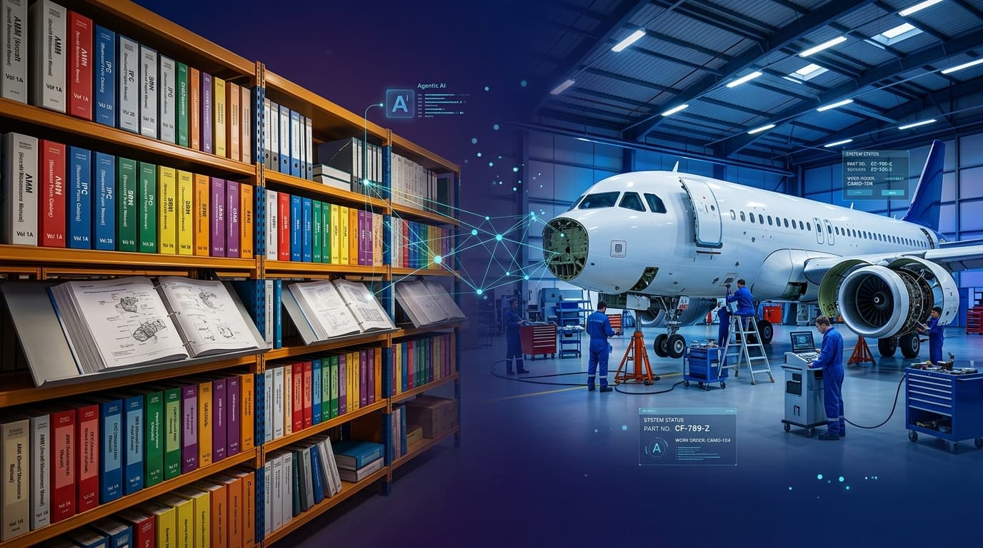 Agentic AI for aircraft MRO CAMO — airworthiness management